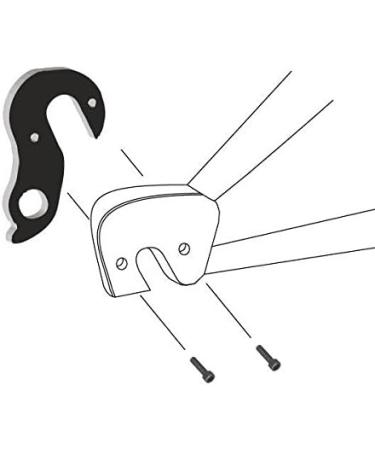 Wheels Manufacturing Derailleur Hanger/Dropout 14 Black - Replacement Part for Bike Maintenance - Buy Online on GoSupps.com