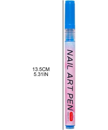 3D Nail Art Pens Set Nails Drawing Pen Nails Polish Pens Fine Tip Manicure Tool for Painting Nails DIY Nail Art Nail Embellishment Pens - Buy Online on GoSupps.com
