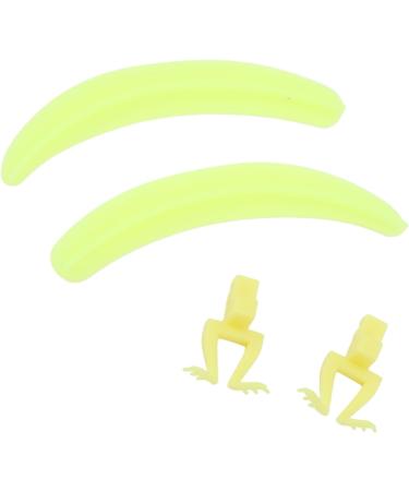Lash Extension Separator Tool Silicone Base and Frog Legs Reusable Washable Efficient for Lash Extensions (Yellow) - Buy Online on GoSupps.com