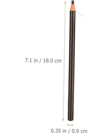 minkissy 2Pcs Brown Eyeliner Liners Eyebrow Pencils Sweatproof Pencil Dark Brown Eyebrow Pencils Eyebrow Pencil Brn Remove Pen Fountain Pen Cosmetics Stereotypes Madam - Buy Online on GoSupps.com
