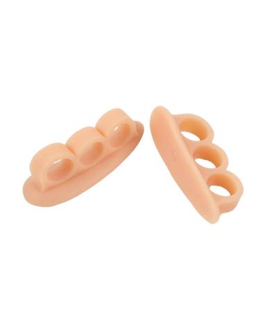 Toe Separator Silicone - Hallux Valgus Correction & Spreader - 2 Pairs for Comfortable Relief - Buy Online on GoSupps.com