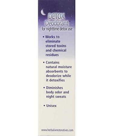 Herbalix Restoratives Nighttime Detox Cleansing Deodorant - 2.5 oz - Buy Online on GoSupps.com
