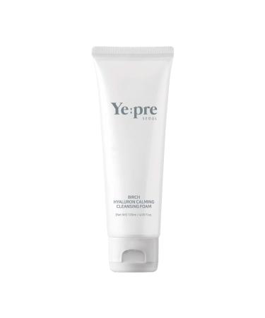 Ye:pre Seoul Birch Hyaluron Calming Cleansing Foam 3.3 Floz