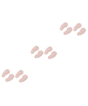6 Pairs Forefoot Pad Fore-Foot Half Pad Leather Insole Fore-Half Insert Pad Fore-Half Insole Leather Half Pad Leather Fore-Foot Pad Fore Foot Cushion Half Foot Pad Leather Shoe Pad