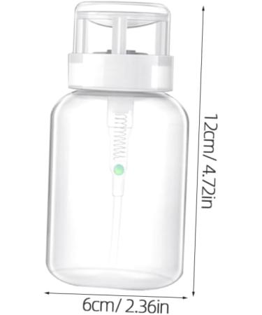  IWOWHERO Set of 2 x 200ml Plastic Pump Bottles for Nail Polish Remover - Buy Online on GoSupps.com