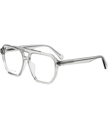 Stylish Xuan Men & Women Reading Glasses | Prescription Large Frame Fashion Eyewear for Presbyopia - Gray +1.5 - Buy Online on GoSupps.com