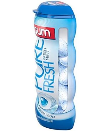 Mentos Gum Pocket Bottle Pure Fresh Mint 1.06 OZ Packs (Pack of 20) - Buy Online on GoSupps.com