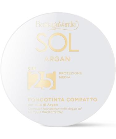  Bottega Verde Bottega Verde - SOL Argan - Compact Foundation SPF25 (10ml) - Medium - Buy Online on GoSupps.com