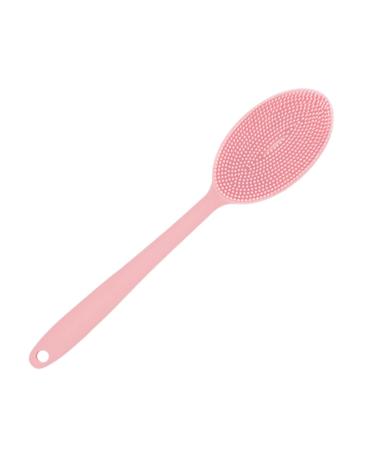 Healeved 1pc Bath Brush Bath Brush Silicone Scrubbers Body Brush for Shower Back Brush for Shower Bath Back Brush Double Sided Brush Head Silicon Bath Brush Silicone Body Brush Exfoliating