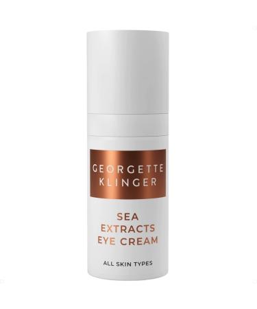 Georgette Klinger Sea Extracts Eye Cream - Undereye Cream Antioxidant-Rich  Anti-Aging  Brightens  Firms  Boost Collagen. Promotes Cell Turnover  and Maintains Moisture & Hydration - 1/2 oz 0.50 Ounce (Pack of 1)