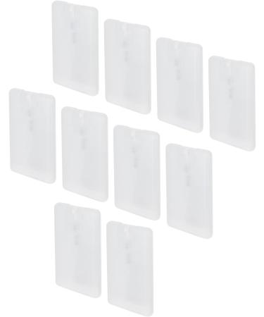 Yinhing 10pcs Credit Card Spray Bottles - 20ml Perfume Mist Bottles for Hairdressing & Travel - Refillable Fine Fog Atomizers - Buy Online on GoSupps.com