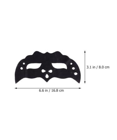 100 Sheets Bamboo Charcoal Black Eye Mask Paper - Moisturizing & Breathable Eye Care Masks for Women - DIY Dry Eye Treatment - Buy Online on GoSupps.com