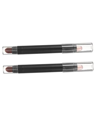 SOESFOUFU 2pcs Eye Makeup Eye for Makeup Eye Shadow for Makeup Eye Brushes for Eyeshadow Makeup Eye Black Abs