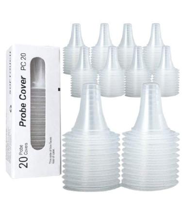 100x Premium Ear Thermometer Probe Covers for Braun ThermoScan - Lens Filters Protective Thermometer Cover - fits all Braun ThermoScan Models - BPA & Latex Free Recyclable