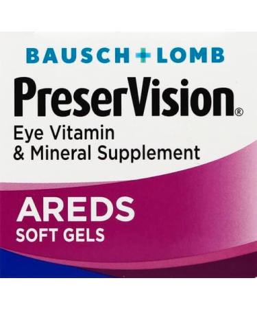 PreserVision Eye Vitamin & Mineral Supplement - 120 Soft gels - Buy Online on GoSupps.com