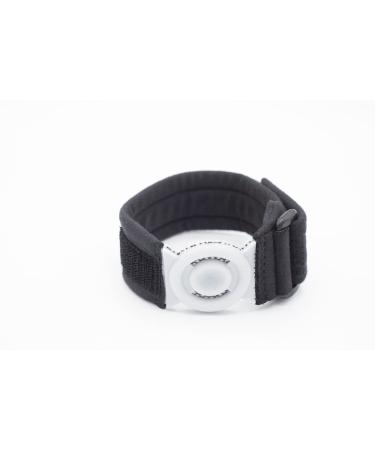 Bullseye Elbow Strap - Therapeutic Massage Brace for Tennis & Golfer s Elbow Pain Relief (S/M) - International Shipping Available - Buy Online on GoSupps.com