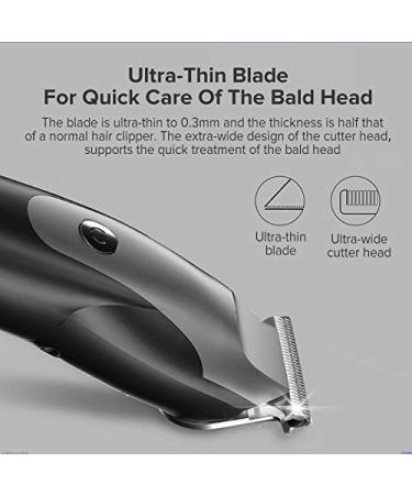 Professional Rechargeable Hair Trimmer for Men | Electric Hair Clipper - Adult Hair Cutter for International Shipping - Buy Online on GoSupps.com