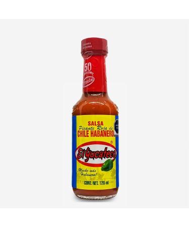 El Yucateco - Red Hot Sauce Made from Habanero Chili 120 ml - 2 Pack - Buy Online on GoSupps.com