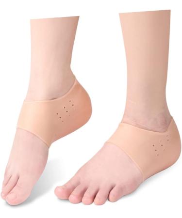 Shop NOLITOY Height Increasing Insole Strips - 4 Pairs Breathable Silicone Heel Pads for Men & Women - Buy Online on GoSupps.com