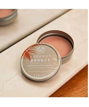 The Body Shop Coconut Bronze Matte Bronzing Powder sensitive skin light shade (MATTE COCO MEDIUM) - Buy Online on GoSupps.com