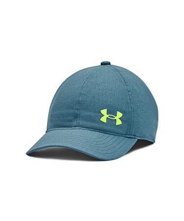 Under Armour Boys' ArmourVent Adjustable Hat (414) Static Blue / / Lime Surge One Size