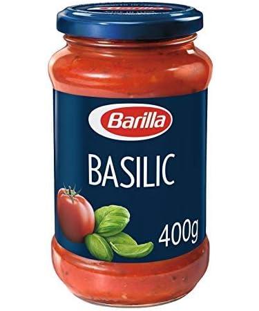  Epicerie sal e BARILLA - Tomato Sauce with Basil 400G - Pack of 2 - Buy Online on GoSupps.com