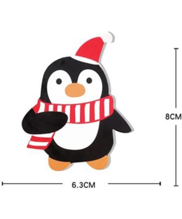  Cymwer Cymwer 50 Pcs Cartoon Christmas Lollipop Cards - Safe and Durable Decoration Recyclable for Christmas Party - Buy Online on GoSupps.com