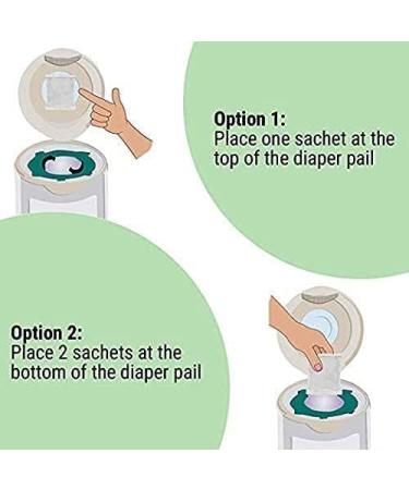 Buy Green Piece All-Natural Baby Diaper Pail Deodorizer - Activated Charcoal Air Purifier for Diaper Pails Shoe Closets & Trash Cans | Pack of 13 - International Shipping Available - Buy Online on GoSupps.com