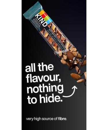 KIND Fruit & Nut Almond Sea Salt & Dark Chocolate Gluten Free Low Sugar 1.4 Ounce 5 Count Sea Salt Dark Chocolate - Buy Online on GoSupps.com