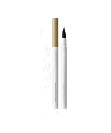 Eyebrow Pen Eyebrow Pencil with Fork Eyebrow Makeup Long Lasting Eyebrow Pen Creates Natural Looking Brows (Grey)
