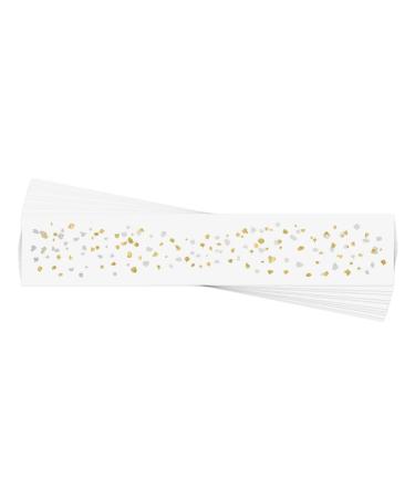 CHAMPAGNE FIZZ CONFETTI FRECKLES set of 10 premium boho waterproof temporary metallic gold and silver foil Flash Tattoos  face tattoo  freckles tattoo  beauty tattoo  confetti  freckles