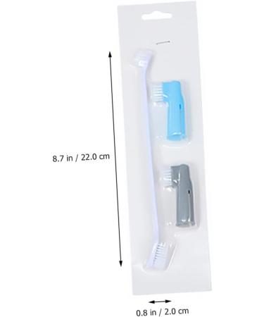 Angoily 6 Pcs Pet Toothbrush Toothbrushes Dog Teeth Cleaning Tools Dog Toothbrush The Cat Toothpaste 1 count (Pack of 1) Assorted Colorx2pcs - Buy Online on GoSupps.com