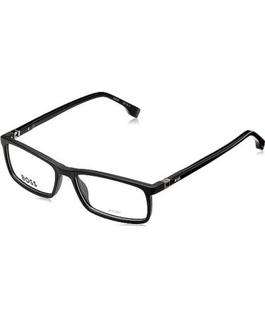 HUGO BOSS Unisex Sunglasses 55 Ans/16 Black Dkruth