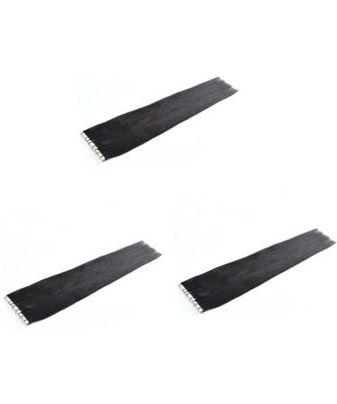 Beaupretty Real Hair Extensions hairpieces for extension womens clips hairpieces for girls seamless ties human hairpieces for women black brown ties Miss real person Black Cosplay Wig - Buy Online on GoSupps.com