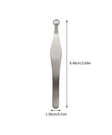 FRCOLOR 4 Pcs Stainless Steel Nose Hair Trimmer Set for Men | Eyelash & Nose Hair Grooming | Precision Cosmetic Tool - Buy Online on GoSupps.com