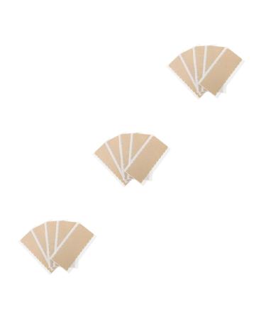 minkissy Double Sided Sticky Tape 30 Sheets Wig Glue Paster Kraft Paper Double Sided Tape Waterproof Tape
