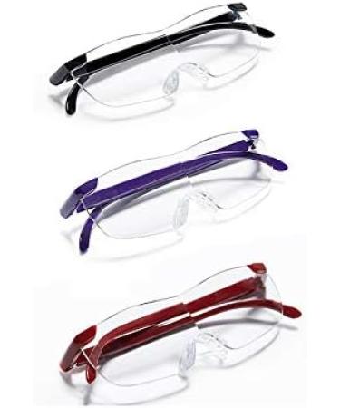 Magnifiers HD Head-Mounted Glass Glasses 3 Times Mobile Phone Reading Book Reading 20 High Times Compatible with HD Maintenance Medical Elderly Oral Reading Aids - Buy Online on GoSupps.com