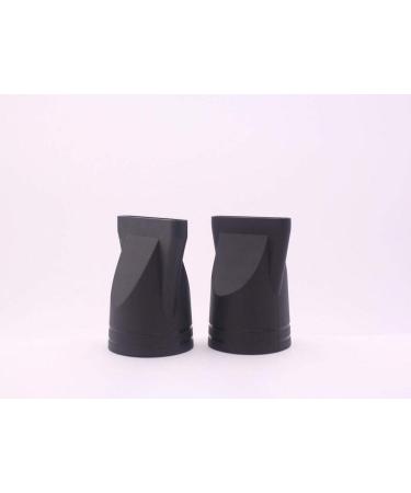 2Pcs Professional Plastic Hair Dryer Diffuser Drying Covers - Narrow Concentrator Replacement for Outer Diameter 4.5cm - Black - Buy Online on GoSupps.com