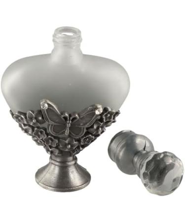 zaoalife High-grade Vintage Metal Perfume Bottle 12ML Essential Oil Glass Dispenser Empty Bottle - Buy Online on GoSupps.com