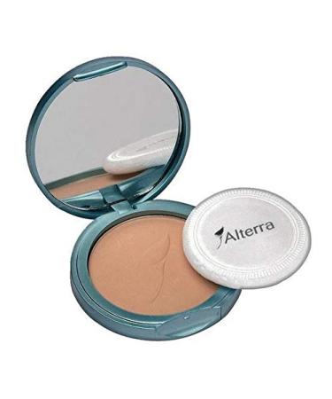 Alterra Compact Powder - Natural Cosmetics - Medium Brown 1 Piece (Pack of 1)