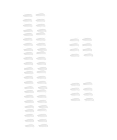 MAGICLULU 32 Pairs Heel Pad Orthopedic Pad Metatarsal Pads Supporting Insole Adhesive Heel Pads Clear Jel Leg Shoe Insole High Heel Shoe Inserts Insole for Supporting Gel Work Boots Flat