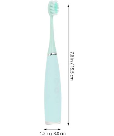 Buy Waterproof Electric Toothbrush for Adults & Kids - Soft & Practical Tooth Cleaning Device - Perfect Green Gift (1 Pack) - Buy Online on GoSupps.com