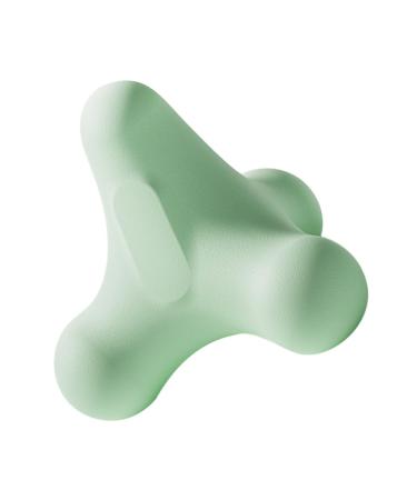 Solust massage fitness ball spiky massage balls mini massage balls massage ball yoga ball balls for the muscle massage bulls massage hand gymnasium tool TPE 7.50x7.50x6.80cm green