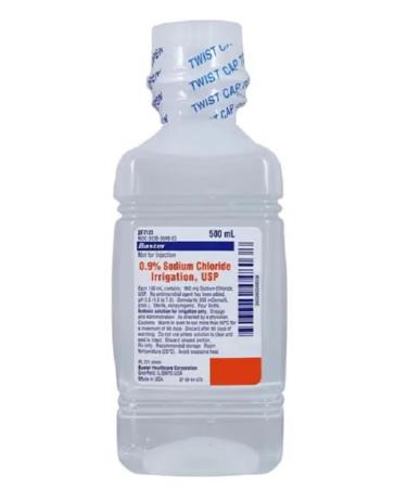 Saline Solution 0 9% Sodium Chloride Irrigation 500mL