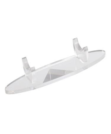 FUNOMOCYA Pen Display Rack 1pc Acrylic Pen Holder pen display stand acrylic brush holder Acrylic Eyeliner Holder cosmetic 12.7x3cm As Shown
