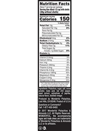 Wonderful Pistachios Sweet Chili Flavor - 14oz Bag | Delicious & Nutritious Snack - Buy Online on GoSupps.com