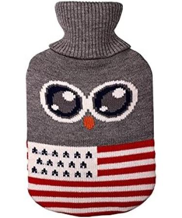 MAIES 2000ml Hot Water Bottles - Knitted Washable Removable Large & Heat-Proof | International Shipping Available - Buy Online on GoSupps.com