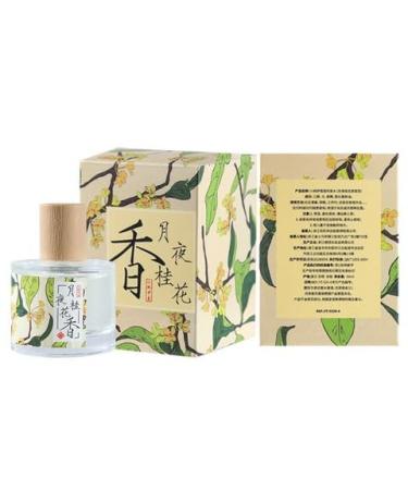 Women's Perfume Chinese Style Fragrance Fresh Natural Lasting Eau De Toilette (1.7 Fl Ounce Osmanthus fragrans on moonlit night) 1.7 Fl Oz (Pack of 1) Osmanthus fragrans on moonlit night