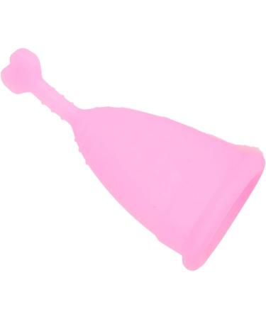 Portable Heart-Shaped Menstrual Cup for Women - Soft & Travel-Friendly Pink Cup - Eco-Friendly Period Solution - Buy Online on GoSupps.com