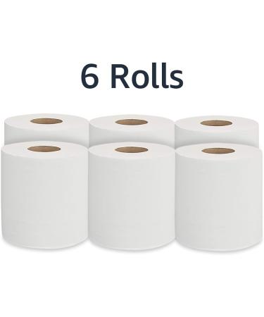 AmazonCommercial 2-Ply White Centerpull Centerfeed Paper Hand Towels(416969)|Bulk for Business|Perforated|Compatible with Universal Dispensers|FSC Certified|600 Towels per Roll(6 Rolls)(7.6 x 9 Sheet) - Buy Online on GoSupps.com